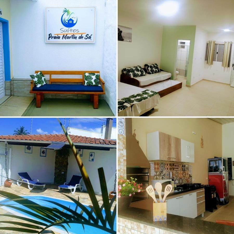 Suites Praia Martin De Sa Caraguatatuba Bagian luar foto